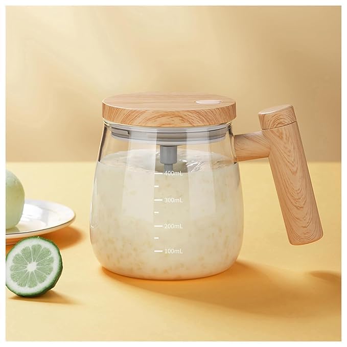 Electric self-stirring mug.