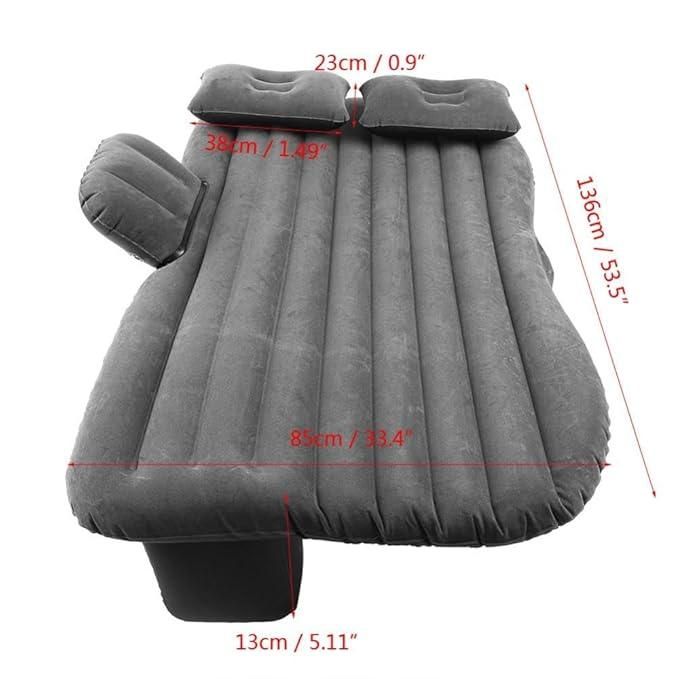 Car Travel Bed Mattress with 2 Air Pillows.