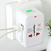 Worldwide Travel Adapter with Built in Dual USB Charger Ports