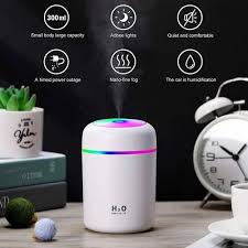 H2o humidifier colorful mini humidifier