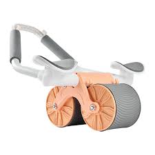 Automatic Rebound Abdominal Wheel Elbow Support,Core Workout Equipment for Ab Exerciser